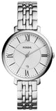 Fossil Jacqueline White Dial Silver Steel Strap Watch for Women - ES3698 Authentic Buy Shop Now