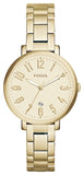 Fossil Jacqueline Gold Dial Gold Steel Strap Watch for Women - ES3971 Authentic Buy Shop Now