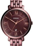 Fossil Jacqueline Brown Dial Brown Steel Strap Watch for Women - ES4100 Authentic Buy Shop Now