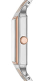 Fossil Raquel Three Hand White Dial Two Tone Steel Strap Watch For Women - ES5222 Authentic Buy Shop Now