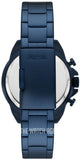 Fossil Bronson Chronograph Blue Dial Blue Steel Strap Watch for Men - FS5916 Authentic Buy Shop Now