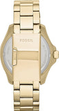 Fossil Cecile Multifunction Champagne Dial Gold Steel Strap Watch for Women - AM4510 Authentic Buy Shop Now
