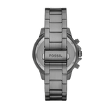 Fossil Bannon Multifunction Chronograph Grey Dial Grey Steel Strap Watch for Men - BQ2491 Authentic Buy Shop Now