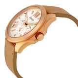 Fossil Cecile White Dial Beige Leather Strap Watch for Women - AM4532 Authentic Buy Shop Now