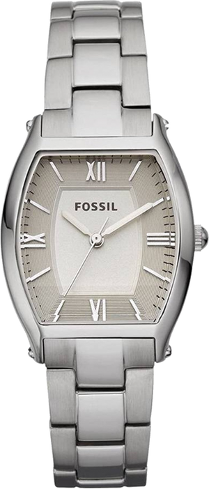 Fossil Wallace Designer Silver Dial Silver Steel Strap Watch for Women - ES3057 Authentic Buy Shop Now