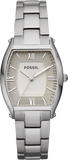 Fossil Wallace Designer Silver Dial Silver Steel Strap Watch for Women - ES3057 Authentic Buy Shop Now