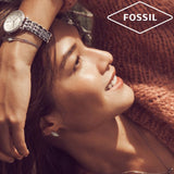 Fossil Jacqueline White Dial Silver Steel Strap Watch for Women - ES3545 Authentic Buy Shop Now