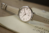 Fossil Jacqueline White Dial Beige Leather Strap Watch for Women - ES3793 Authentic Buy Shop Now