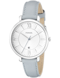 Fossil Jacqueline White Dial Light Blue Leather Strap Watch for Women - ES3821 Authentic Buy Shop Now