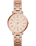 Fossil Jacqueline Rose Gold Dial Rose Gold Steel Strap Watch for Women - ES3970 Authentic Buy Shop Now