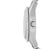 Fossil Riley Multifunction Rose Gold Dial Two Tone Steel Strap Watch for Women - ES4145 Authentic Buy Shop Now