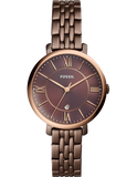 Fossil Jacqueline Brown Dial Brown Steel Strap Watch for Women - ES4275 Authentic Buy Shop Now