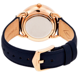 Fossil Tailor White Dial Blue Leather Strap Watch for Women - ES4394 Authentic Buy Shop Now