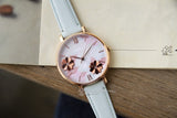 Fossil Jacqueline Multi Colored Dial Blue Leather Strap Watch for Women - ES4813 Authentic Buy Shop Now