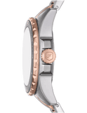 Fossil Blue Dive Three Hand Gray Dial Two Tone Steel Strap Watch For Women - ES5348 Authentic Buy Shop Now