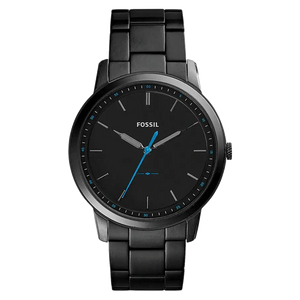 Fossil The Minimalist Black Dial Black Steel Strap Watch for Men - FS5308 Authentic Buy Shop Now