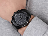 Fossil Bronson Chronograph Black Dial Black Steel Strap Watch for Men - FS5712 Authentic Buy Shop Now