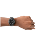 Fossil Pilot Chronograph Black Dial Black Steel Strap Watch for Men - FS5811 Authentic Buy Shop Now