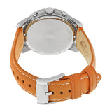 Fossil Grant Chronograph Green Dial Brown Leather Strap Watch for Men - FS4918 Authentic Buy Shop Now