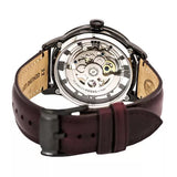 Fossil Townsman Automatic Skeleton Brown Dial Brown Leather Strap Watch for Men - ME3098 Authentic Buy Shop Now