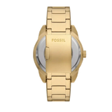 Fossil Bronson Automatic Skeleton Black Dial Gold Steel Strap Watch for Men - ME3257 Authentic Buy Shop Now