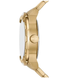 Fossil Bronson Automatic Skeleton Black Dial Gold Steel Strap Watch for Men - ME3257 Authentic Buy Shop Now