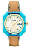 Fossil Candy White Dial Brown Leather Strap Watch for Men - ES3536 Authentic Buy Shop Now