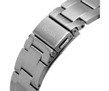 Fossil Neutra Minimalist Moonphase Blue Dial Silver Steel Strap Watch for Men - FS5907 Authentic Buy Shop Now
