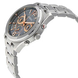 Fossil Perfect Boyfriend Mother of Pearl Blue Dial Silver Steel Strap Watch for Women - ES3880 Authentic Buy Shop Now