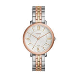 Fossil Jacqueline White Dial Two Tone Steel Strap Watch for Women - ES3844 Authentic Buy Shop Now