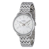 Fossil Tailor Silver Dial Silver Steel Strap Watch for Women - ES3712 Authentic Buy Shop Now