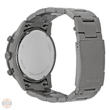 Fossil Townsman Chronograph Black Dial Silver Steel Strap Watch for Men - FS5349 Authentic Buy Shop Now