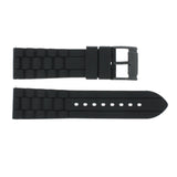 Fossil Machine Chronograph Black Dial Black Silicone Strap Watch for Men - FS4487 Authentic Buy Shop Now