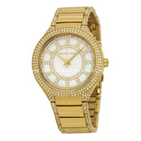 Michael Kors Kerry Mother of Pearl Dial Gold Steel Strap Watch for Women - MK3312 Authentic Buy Shop Now