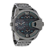 Diesel Uber Chief Black Dial Grey Stainless Steel Strap Watch For Men - DZ7372 Authentic Buy Shop Now