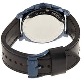 Fossil Machine Chronograph Black Dial Black Leather Strap Watch for Men - FS5361 Authentic Buy Shop Now