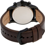 Fossil Goodwin Chronograph Brown Dial Brown Leather Strap Watch for Men - FS5529 Authentic Buy Shop Now