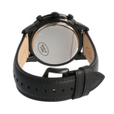 Fossil Goodwin Chronograph Black Dial Black Leather Strap Watch for Men - FS5585 Authentic Buy Shop Now