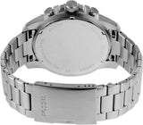 Fossil Bowman Chronograph Blue Dial Silver Steel Strap Watch for Men - FS5604 Authentic Buy Shop Now