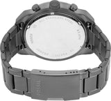 Fossil Bronson Chronograph Blue Dial Grey Steel Strap Watch for Men - FS5711 Authentic Buy Shop Now