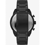 Fossil Bronson Chronograph Black Dial Black Steel Strap Watch for Men - FS5712 Authentic Buy Shop Now