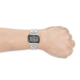 Fossil Retro Digital Silver Dial Silver Steel Strap Watch for Men - FS5844 Authentic Buy Shop Now