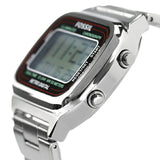 Fossil Retro Digital Silver Dial Silver Steel Strap Watch for Men - FS5844 Authentic Buy Shop Now