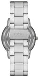 Fossil Neutra Minimalist Moonphase Blue Dial Silver Steel Strap Watch for Men - FS5907 Authentic Buy Shop Now