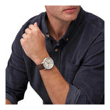 Fossil Neutra Chronograph White Dial Brown Leather Strap Watch for Men - FS6022 Authentic Buy Shop Now