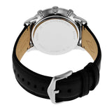 Fossil Neutra Chronograph White Dial Black Leather Strap Watch for Men - FS6023 Authentic Buy Shop Now