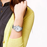 Fossil Stella Silver Dial Silver Steel Strap Watch for Women - ES3588 Authentic Buy Shop Now
