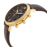 Fossil Neutra Chronograph Brown Dial Brown Leather Strap Watch for Men - FS5763 Authentic Buy Shop Now