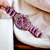 Guess Queen Multicolor Dial Multicolor Steel Strap Watch For Women - GW0464L4 Authentic Buy Shop Now
