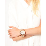 Michael Kors Dylan Rose Gold Dial Rose Gold Steel Strap Watch for Women - MK5576 Authentic Buy Shop Now